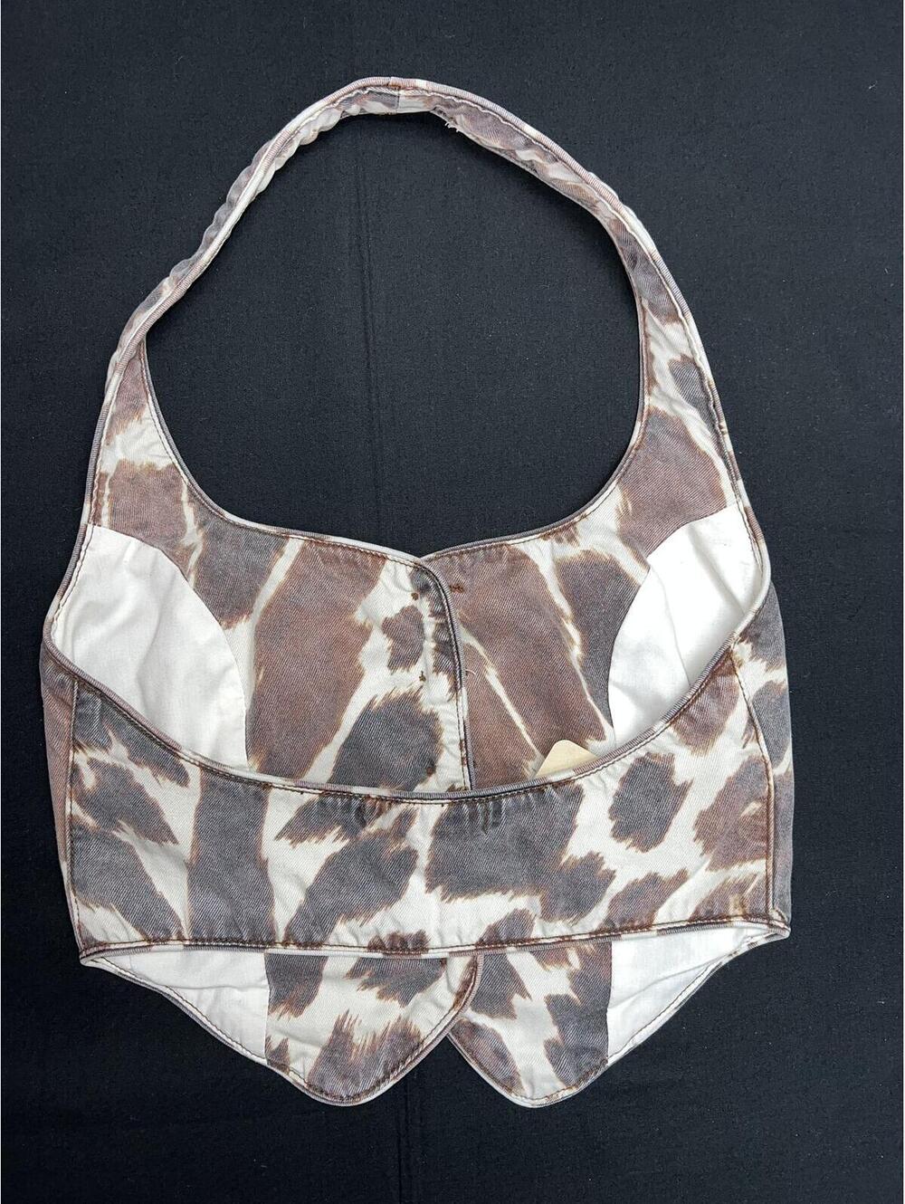 Anthropologie - WeWoreWhat - Halter Vest in Cowhide - Picture 5 of 9